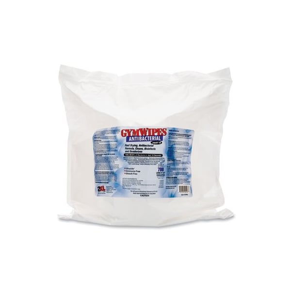 2Xl 2Xl, Antibacterial Gym Wipes Refill, 6 X 8, 4PK L101 - main